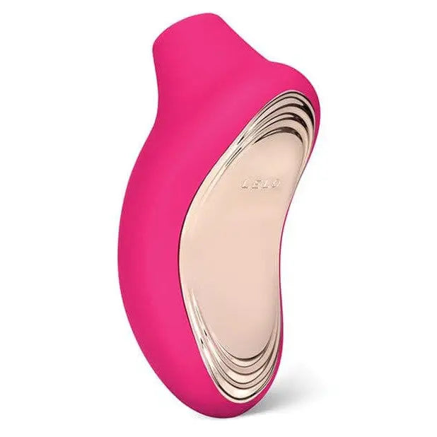 Pink shoe with gold heel, featured with Lelo SONA 2 Sonic Clitoral Stimulator