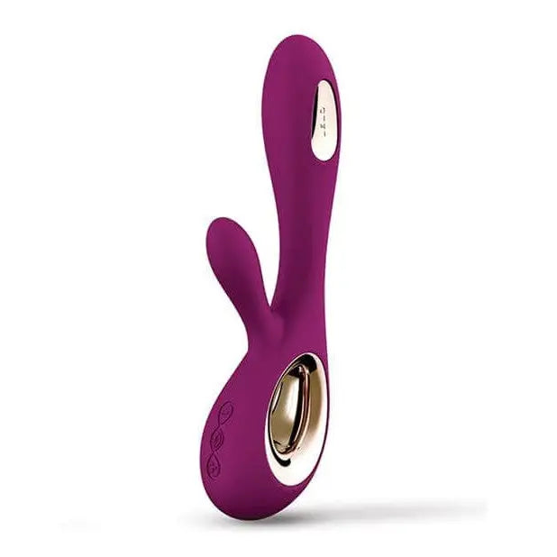 LELO SORAYA WAVE: Ultra luxurious rabbit vibrator with purple bunny vibrating device