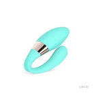 Teal LELO TIANI HARMONY Rechargeable U-shaped Couples Massager with Metallic Accent