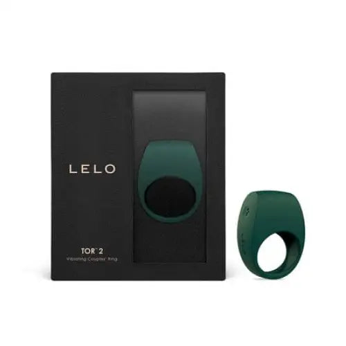 The LELO TOR 2 Rechargeable Cock Ring in green