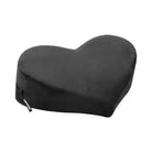 Liberator Heart Wedge Positioning Aid Black - Sex Pillow