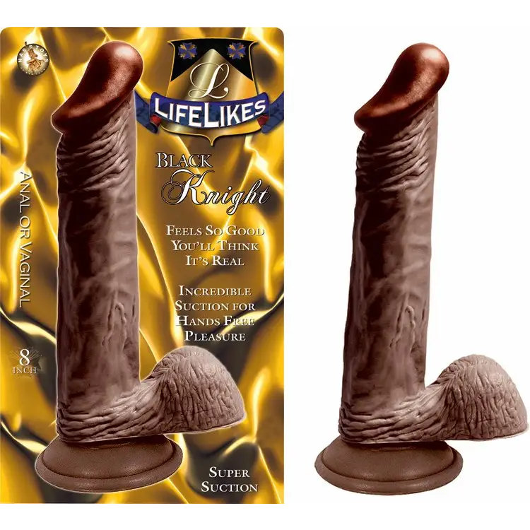 Lifelike Black Knight - Dildos & Dongs