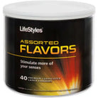 Lifestyles Assorted Flavors 40pc Bowl - Condoms