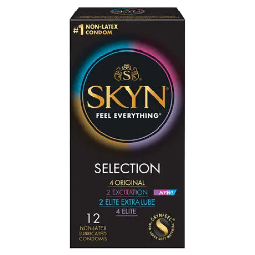 LifeStyles SKYN Selection Non Latex Condoms (12 pack) - Condoms