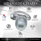 Light-Tunnel Light-Up Anal Dilator - Butt Plug