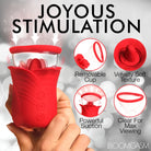 Lily Lover Sucking & Vibrating Clitoral Stimulator - Red - Stimulators