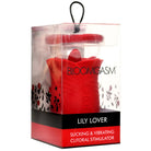 Lily Lover Sucking & Vibrating Clitoral Stimulator - Red - Stimulators