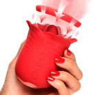 Lily Lover Sucking & Vibrating Clitoral Stimulator - Red - Stimulators