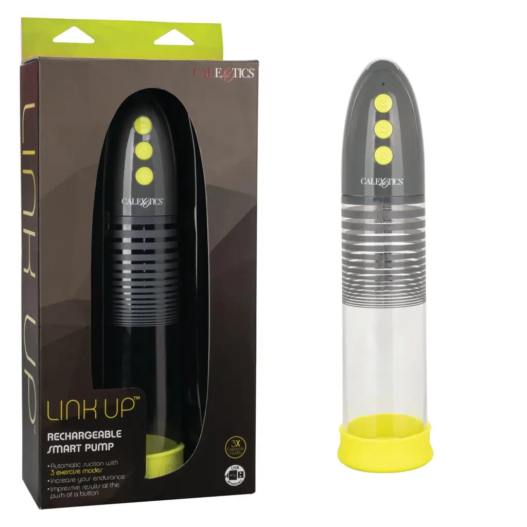 CalExotics Vibrator Link Up Rechargeable Smart Pump at the Haus of Shag