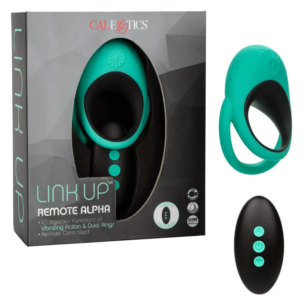 Link Up Remote - Green - Cock Ring