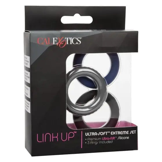 CalExotics Sextoys for Couples Link Up Ultra-soft Extreme Set at the Haus of Shag