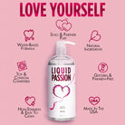 Liquid Passion Natural Lubricant - 34oz - Water Based Lubricant