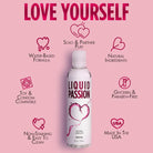 Liquid Passion Natural Lubricant - 8oz - Water Based Lubricant