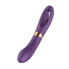 Lisa Flicking G-spot Vibrator - Purple - Fantasy Vibrator