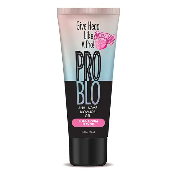 Little Genie Pro Blo Oral Pleasure Gel - 1.5 oz. / Bubblegum - Oral Sex Enhancer