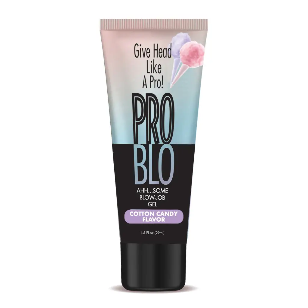 Little Genie Pro Blo Oral Pleasure Gel - 1.5 oz. / Cotton Candy - Oral Sex Enhancer