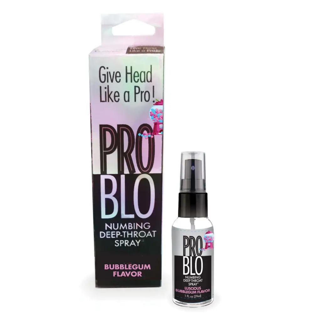 Little Genie Pro Blo Throat Numbing Spray - 1 oz. / Bubblegum - Oral Sex Enhancer