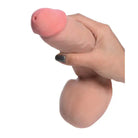 Loadz Dual Density Squirting Dildo - Flesh-colored with a pink tip for realistic pleasure