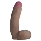 Loadz Dual Density Squirting Dildo with Ball Reservoir - Chocolate / 8’’ - Realistic Dildo