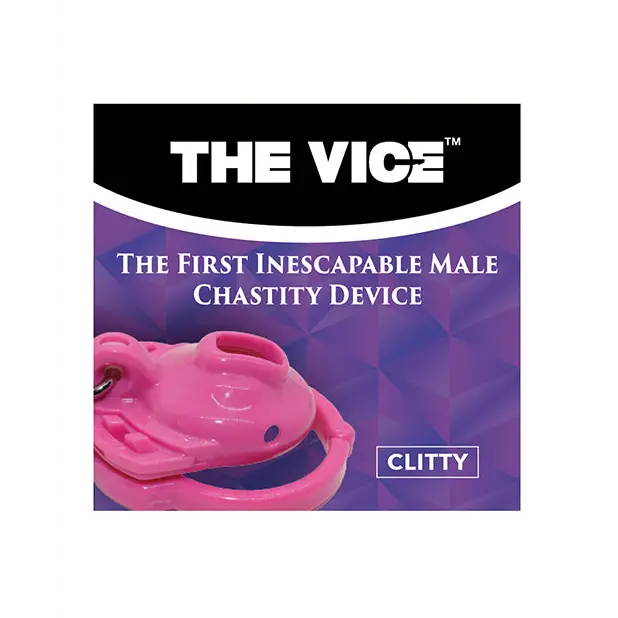 Locked In Lust The Vice Clitty - Pink - Clit Clamp