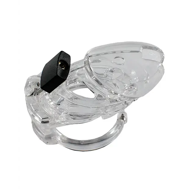 Locked In Lust The Vice Standard anti pullout black toilet seat for inescapable chastity