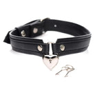 STRICT Collar Locking Heart Collar at the Haus of Shag