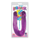 Curve Novelties Dildos Lollicock Sweet Slim Double Dipper Grape at the Haus of Shag