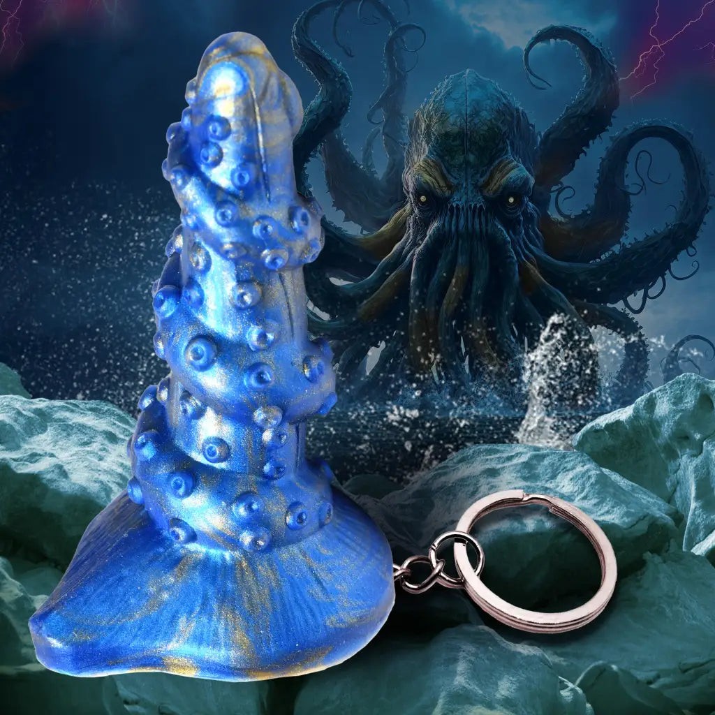 Lord Kraken Mini Dildo Key Chain - Misc