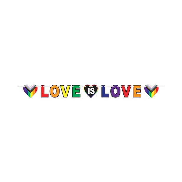 Love Is Love Streamer - Party Supplies