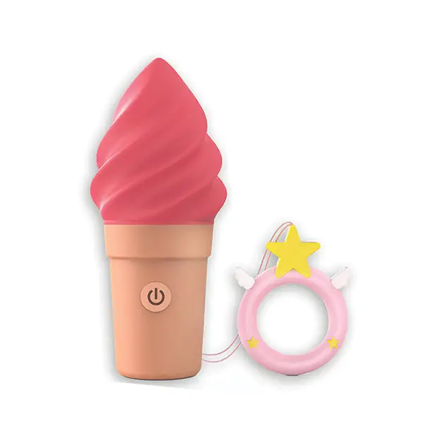 Love to Love Cand’ice Ice Cream Cone Stimulator - Raspberry Jolly - Stimulators