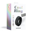 Love to Love Cool Ring Silicone Cockring Noir - Cock Ring