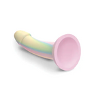 Love to Love Dildolls Fantasia Glow in the Dark 7 in. Silicone Dildo Pastels - Realistic Dildo