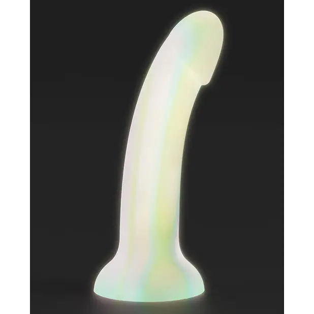 Love to Love Dildolls Fantasia Glow in the Dark 7 in. Silicone Dildo Pastels - Realistic Dildo