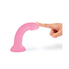 Love to Love Dildolls Glitzy 7 in. Silicone Dildo Pink Glitter - Realistic Dildo