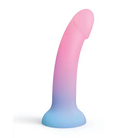 Love to Love Dildolls Utopia 7 in. Silicone Dildo Gradient Pastels - Realistic Dildo