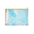 ’love To Love Born To Shine Pouch - Acid Yellow - Storage Cases & Bags