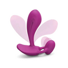 Love to Love Witty Rechargeable Remote-Controlled Silicone P & G Vibrator Midnight Indigo - Powered Butt Plug