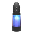 LoveBotz Strobe Multi Function Rechargeable Stroker with control buttons and blue lightup lower part