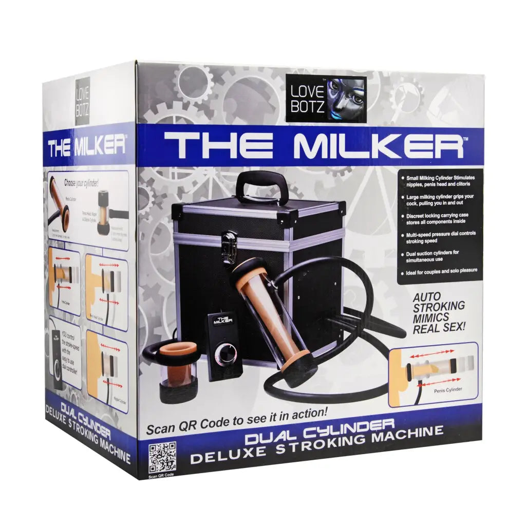 LoveBotz The Milker Automatic Deluxe Stroker Machine - Complete Maker Deluxe Kit