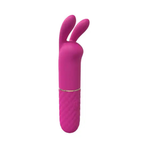 LoveLine Dona 10 Speed Vibrating Mini-Rabbit Silicone Rechargeable Waterproof Pink - Rabbit