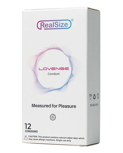 Lovense Condoms 52mm Lovense RealSize Condoms 2.05 at the Haus of Shag