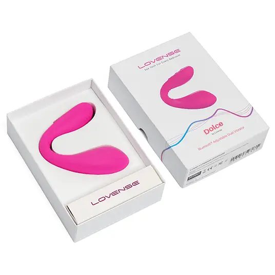 Lovehones® vibrating pleasure ring with Lovense Dolce Wearable Vibrator and App Control