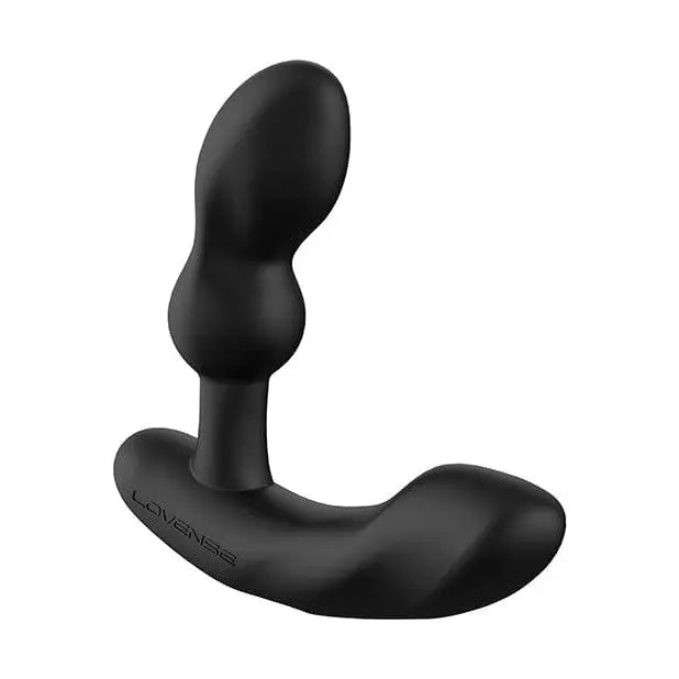 Lovense Edge 2 rechargeable prostate massager with vibrating black silicon device