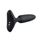 Black plastic handle for Lovense Hush 2 teledildonic butt plug displayed