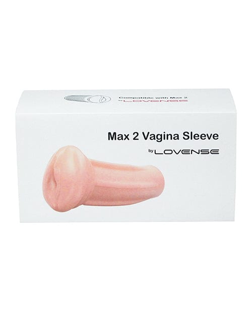 Lovense Replacement Sleeve Vanilla Lovense Vagina Sleeve For Max 2 at the Haus of Shag