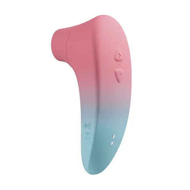 Lovense Tenera 2 Bluetooth Clitoral Suction Stimulator - Pink/Blue - Stimulators