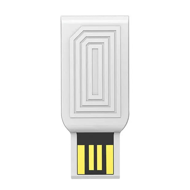 Image of Lovense USB Bluetooth Adapter with a glowing yellow light, perfect for camming