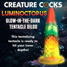 Luminoctopus Glow-in-the-dark Tentacle Silicone Dildo - Dildos