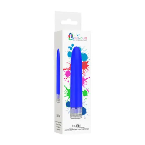 Luminous Eleni 10-Speed Slimline Vibrator Royal Blue - Bullet Vibrator