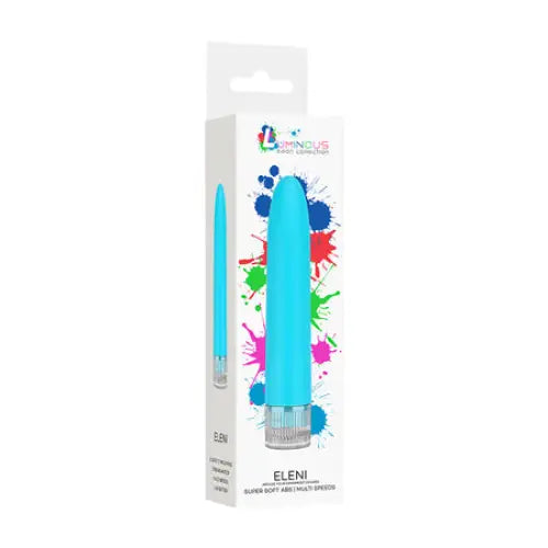 Luminous Eleni 10-Speed Slimline Vibrator Turquoise - Bullet Vibrator